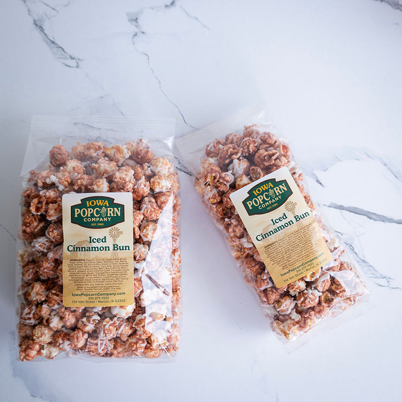Iced Cinnamon Bun Popcorn