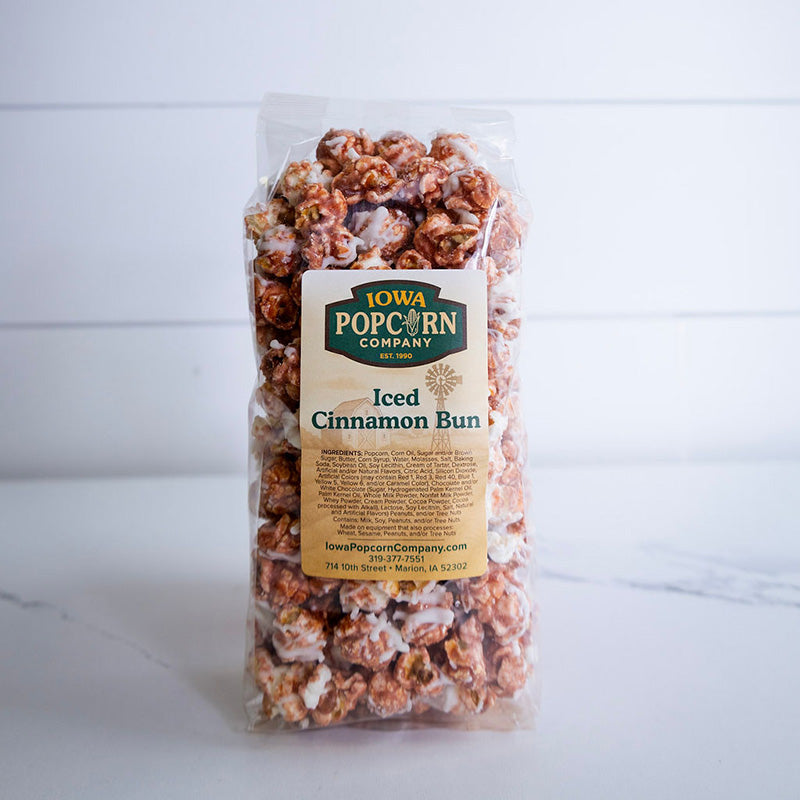 Iced Cinnamon Bun Popcorn