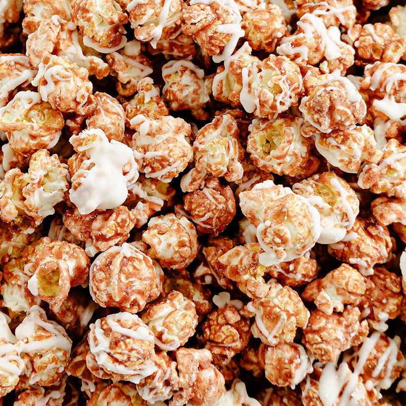 Iced Cinnamon Bun Popcorn