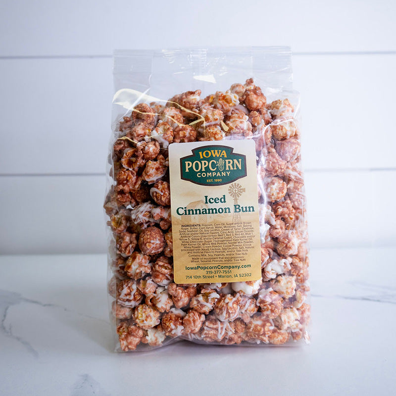 Iced Cinnamon Bun Popcorn