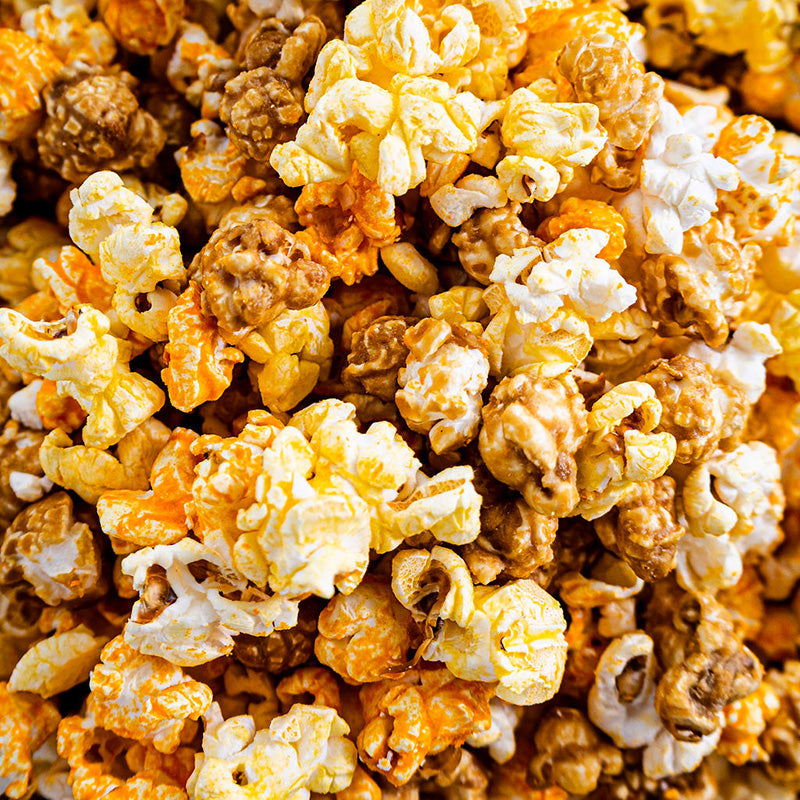 Iowa Mix Popcorn (Caramel, Cheese, & Butter)