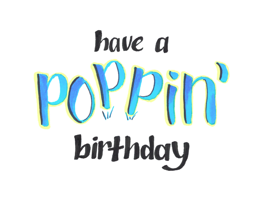 Have A Poppin' Birthday
