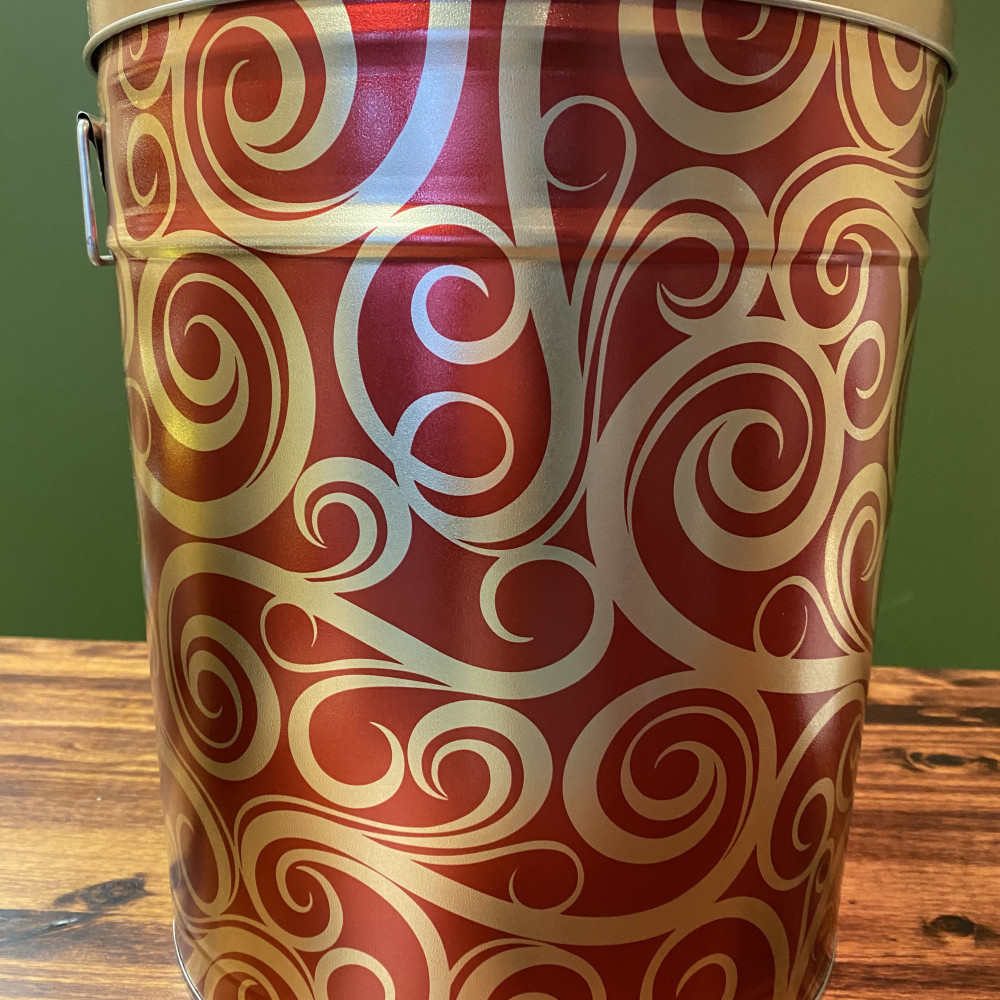 Golden Swirl Tin