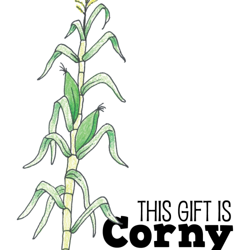 This gift is corny